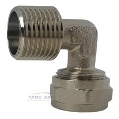 M8085 Maxline 90 Degree Elbow Fitting 1/2″ Tubing x 1/2″ MNPT Compressed Air