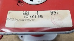 Belden 8899 EPDM Rubber High Voltage 18 AWG RED High Voltage Test Lead Wire 7lbs