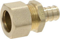 OD compression 5/8 Inch x 1/2 Inch Pex Transition Straight Adapter, 26-5-3=2X, 2