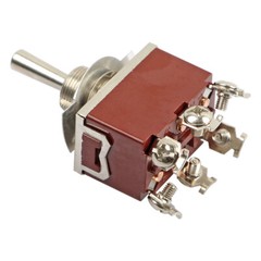 3pc 6Pin Heavy Duty Momentary DPDT ON/OFF/ON Toggle Switch 20A 125V Waterproof