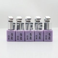5pcs Dental Lithium Disilicate Glass Ceramic Block C14 e.max for PlanMill