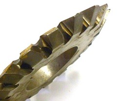 UNKNOWN BRAND MILLING CUTTER, 45 DEGREES INC, 2-1/2″ X 1″ X 1/4″