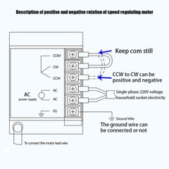 110V AC 6W 7.5RPM Speed Controller Electric Gear Motor with Gearbox High Torque