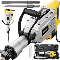 3500W Demolition Jack Hammer 110V 1900RPM Concrete Breaker 60J Electric Hammer