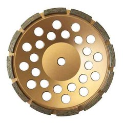7″ Concrete Grinding Cup Wheels 12 Diamond Abrasive Seg 5/8″-11 Arbor Single Row