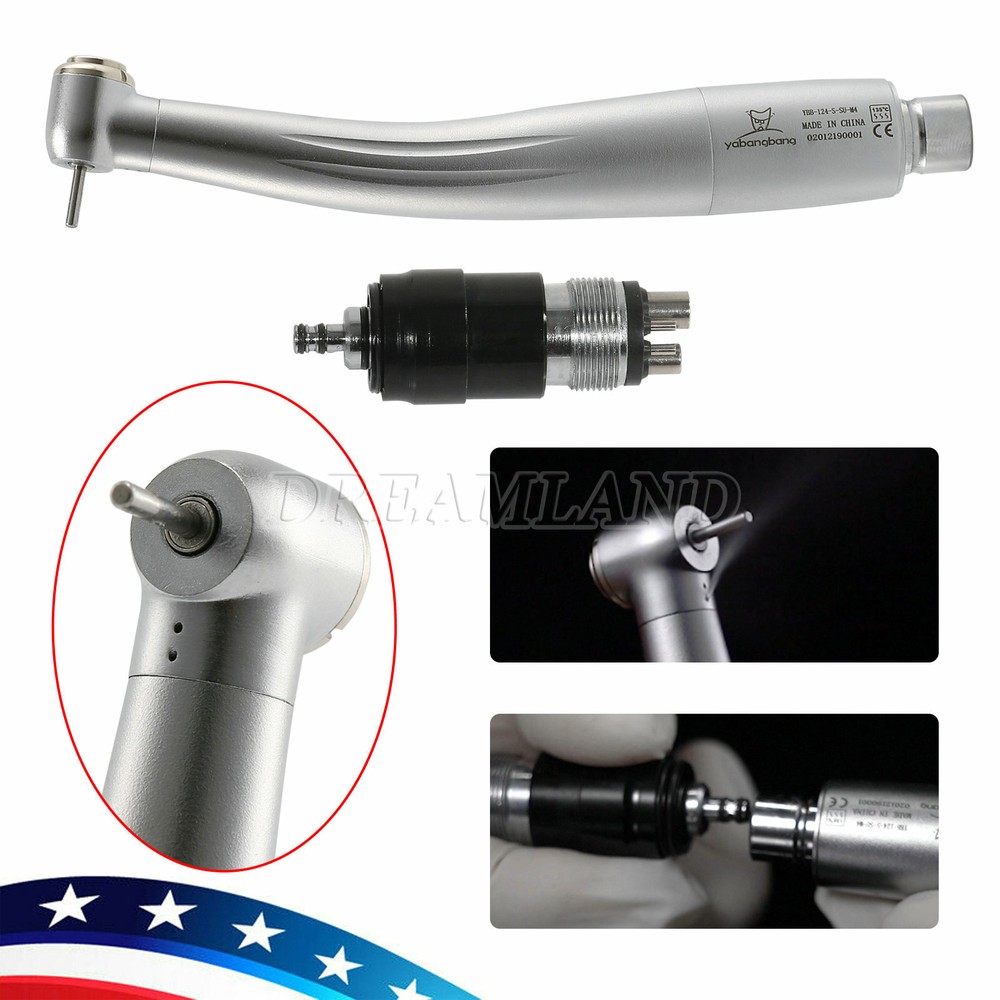 Standard head Dental High Speed Handpiece Turbine with Quick Coupling 4 Hole
