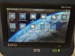 EXFO MAX 945 SM3 EA RF – SM 1310 1550 1625 nm OLTS Test with PM VFL WiFi BT