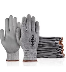 Ansell HYFLEX 11-727 Cut Resistant Nylon/ Industrial Gloves Size10. 12 Pack