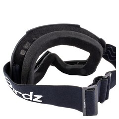 2 Pairs Birdz Eyewear Toucan A/F Padded Motorcycle Goggles w/ Clear, Smoke Lens