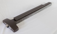Falcon Allegion 25-R-L_Be Rim Exit Device with Passage Lever