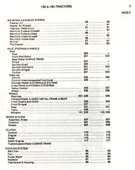 Allis Chalmers 180 Tractor Service Manual Parts Operators Owners S/N 0-8001