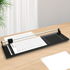 36″ Paper Cutter, Manual Precision Rotary Paper Trimmer For Film, Art Cardboard