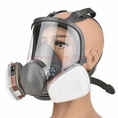 US Full Face Gas Mask Painting Spraying Respirator w/Filters for 6800 Facepiece