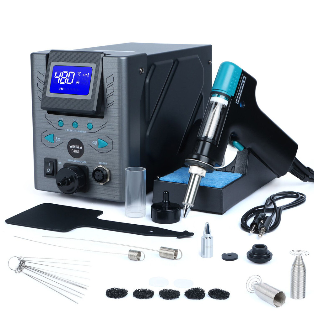 YIHUA 948D-I Desoldering Rework Station Vacuump Digital Adjustable Temperature