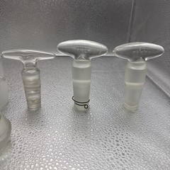 Pyrex Flask Stoppers mixed Lot of 17