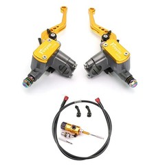 22mm Motorcycle Hydraulic Clutch Brake Master Cylinder Kit for Honda Yamaha