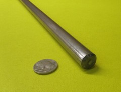 1018 Steel Rod, (.625″) – 5/8″ Dia (-0.002″) x 3 Foot Length