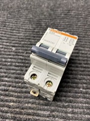 New Square D Multi-9 2-Pole C60 2A Miniature Supplementary Protector, MG24443