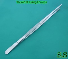 (Huge Tweezers) Thumb Dressing Forceps 24″ LONG