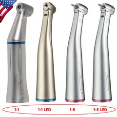 Dental Implant 1:5 1:1 NO-LED /Fiber Optic Contra Angle Handpiece