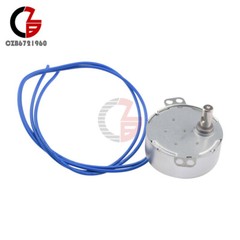 TYC-50 AC 12V/110V/220V 4W 50/60Hz Synchronous Motor 2.5/3/5/6RPM For Microwave