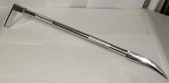 36″ Halligan bar with Nickel Finish. Hardened High Carbon Steel. 11 Lbs – A