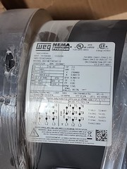 WEG 00218ET3E56C-S NEMA Premium 2HP 3PH Electric Motor 56HC TEFC 1745RPM
