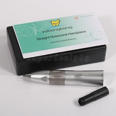 1-10*Dental Low Speed Straight Nosecone Handpiece Inner Water E-type fit NSK kv