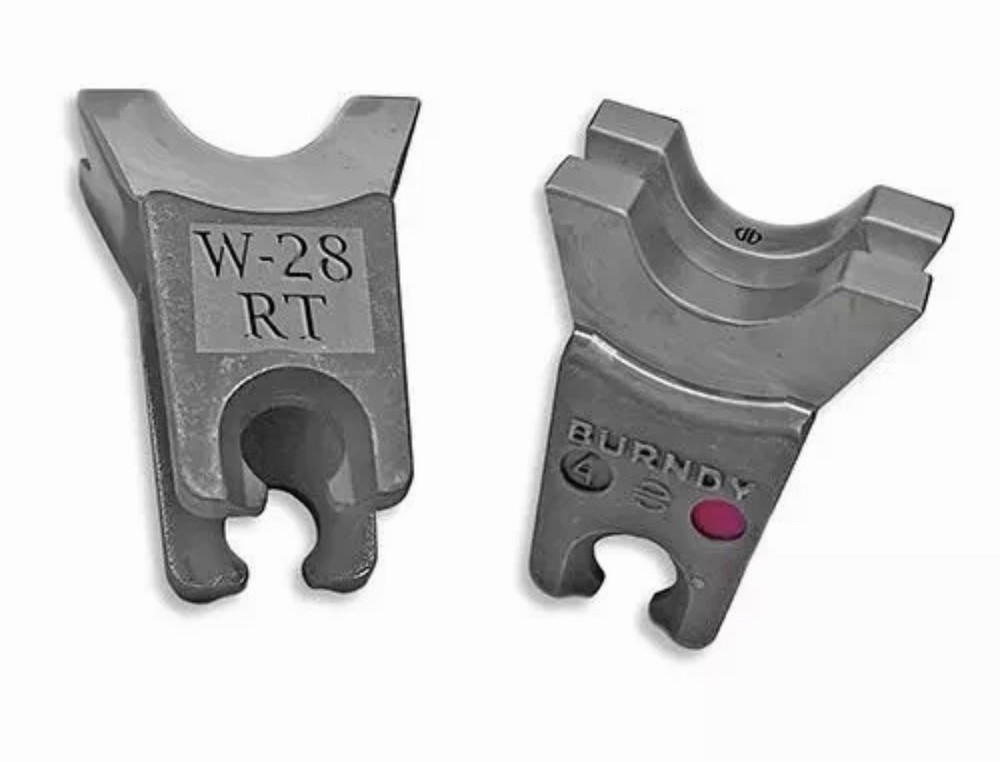 BURNDY W28RT Crimp Connector W-Die, 4/0 AWG, PURPLE 15
