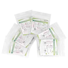 4Pcs/Set Dental Ortho 1st Molar Buccal Tube Bands Prewelded Roth.022 35#-40+#