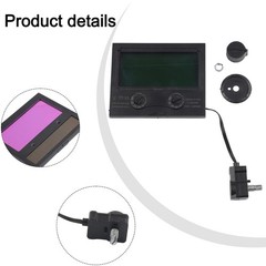 Welding Helmet Lens Protective Gear 110 * 90mm Automatic Darkening Lens