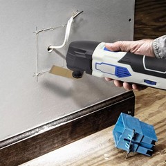 Steel 4PCS Saw Blade Tool Cutter Cemented Carbide Tiles Oscillating Cutting