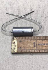 .022 uF 600V Capacitor hermetically sealed Metalized Mylar Vintage PCI Mil Spec
