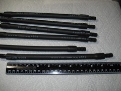 Peristaltic Pump Tubes 1/4″ x 1/2″ x 9-1/4″ Long Pack of 6 + 3/8″ Barb Connector