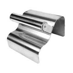 Landscape Curbing Trowel Concrete Shaping Tool Stainless Steel with Handle DI…