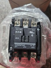 Eaton C25DNF340A 600V 40/60A Contactor 3P Quick Connect Terminals Free Ship