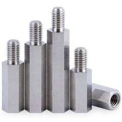 M8 + 15mm Male-Female Stainless Steel Hex Column Standoff Support Spacer Pillar