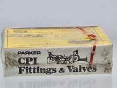 5 Lot NOS | PARKER 2- 2-DBZ-B CPI FITTING – Brass – Discontinued- 1970s