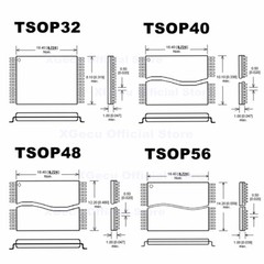 TSOP32/40/48/56 All In One ZIF adapter (SN-ADP-056-0.5) only for T56 programmer