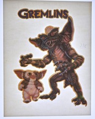 Original VINTAGE 1980s Heat Transfer | Gremlins (Gizmo & Stripe)
