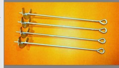 1/2″ x 30 w/4″ Helix 4 Anchor Set HD GALVANIZED