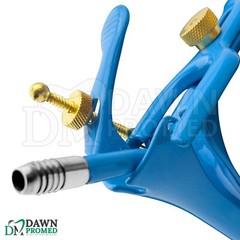 4 Pcs Blue Coated Graves Vaginal Speculum S, M, L, XL OB/GYN Inst German Grade