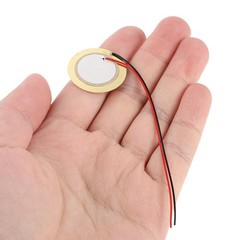 35 PCS Piezoelectric Sounder Buzzer Speaker Contact Microphone Trigger