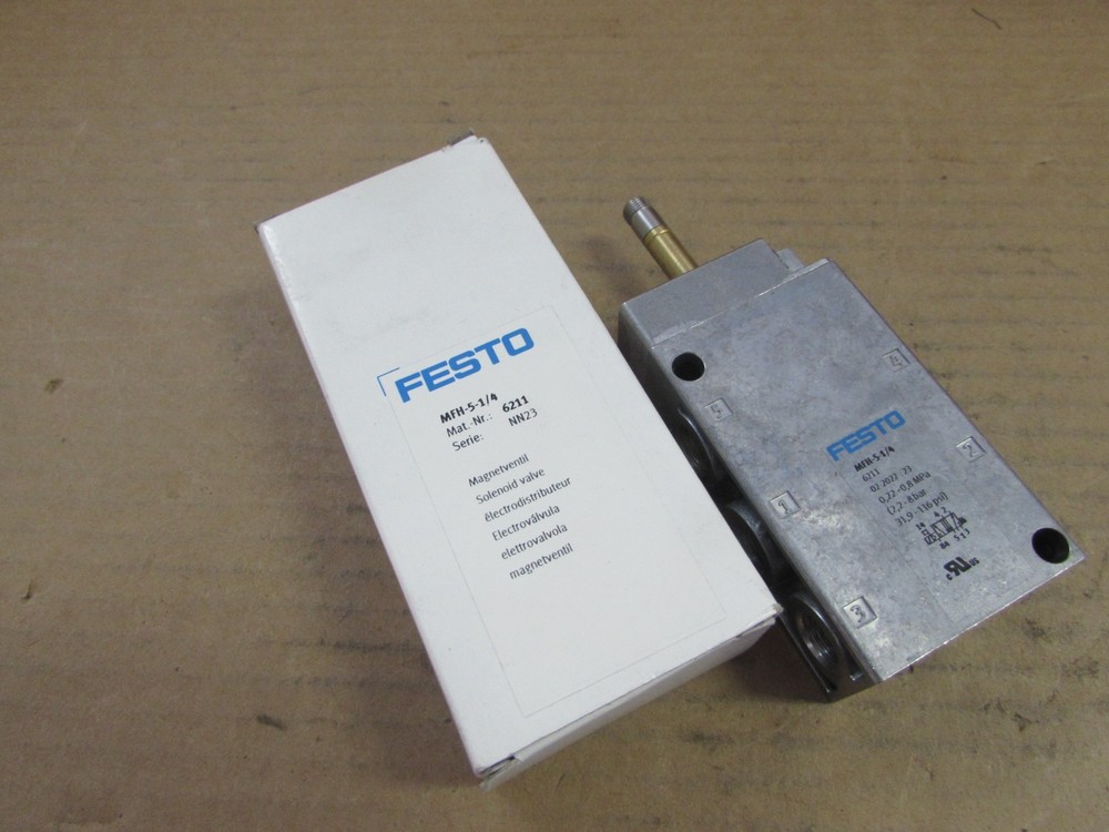 FASTO 6211 MFH-5-1/4 Solenoid Valve (New – Open Box)
