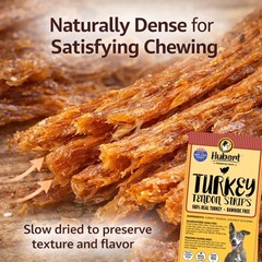 Hubert Pet Turkey Tendon Sticks: Low Ingredient, Long-Lasting Natural Chews f…