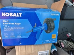 Kobalt 25ft Automatic Feed Auger 1/4in #4891698