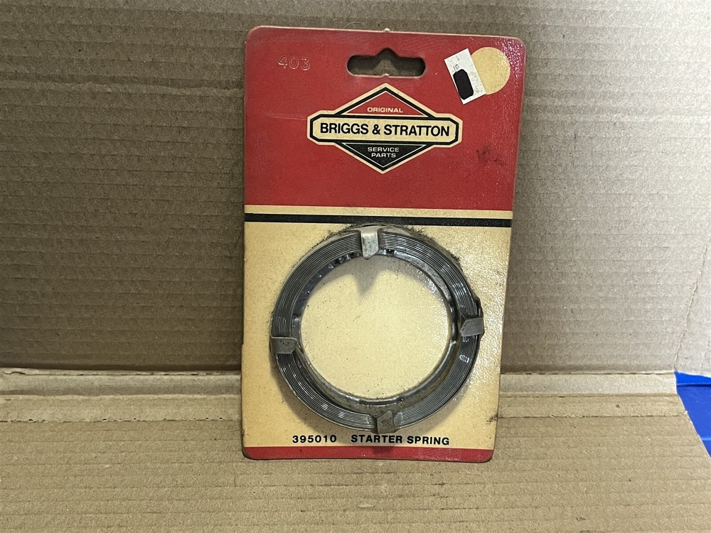 Briggs & Stratton New Old Stock Part # 395010 STARTER SPRING (294303)