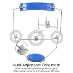 Dental Ortho Reverse Forward Pull Headgear Double/Single Lever Multi Adjustable