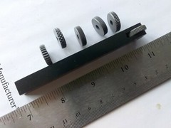 Knurling Tool 7pc Kit 3/8×4″ Shank 6 HSS knurls included IN-GHT-7445 –new