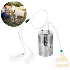 Manual Milking Machine, 2L Effort-Saving Goat Milking Device, Sheep Cow Hand Vac